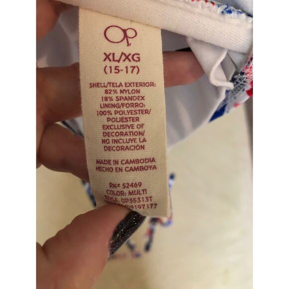 Ocean Pacific swimsuit top size XL - Picture 3 of 3